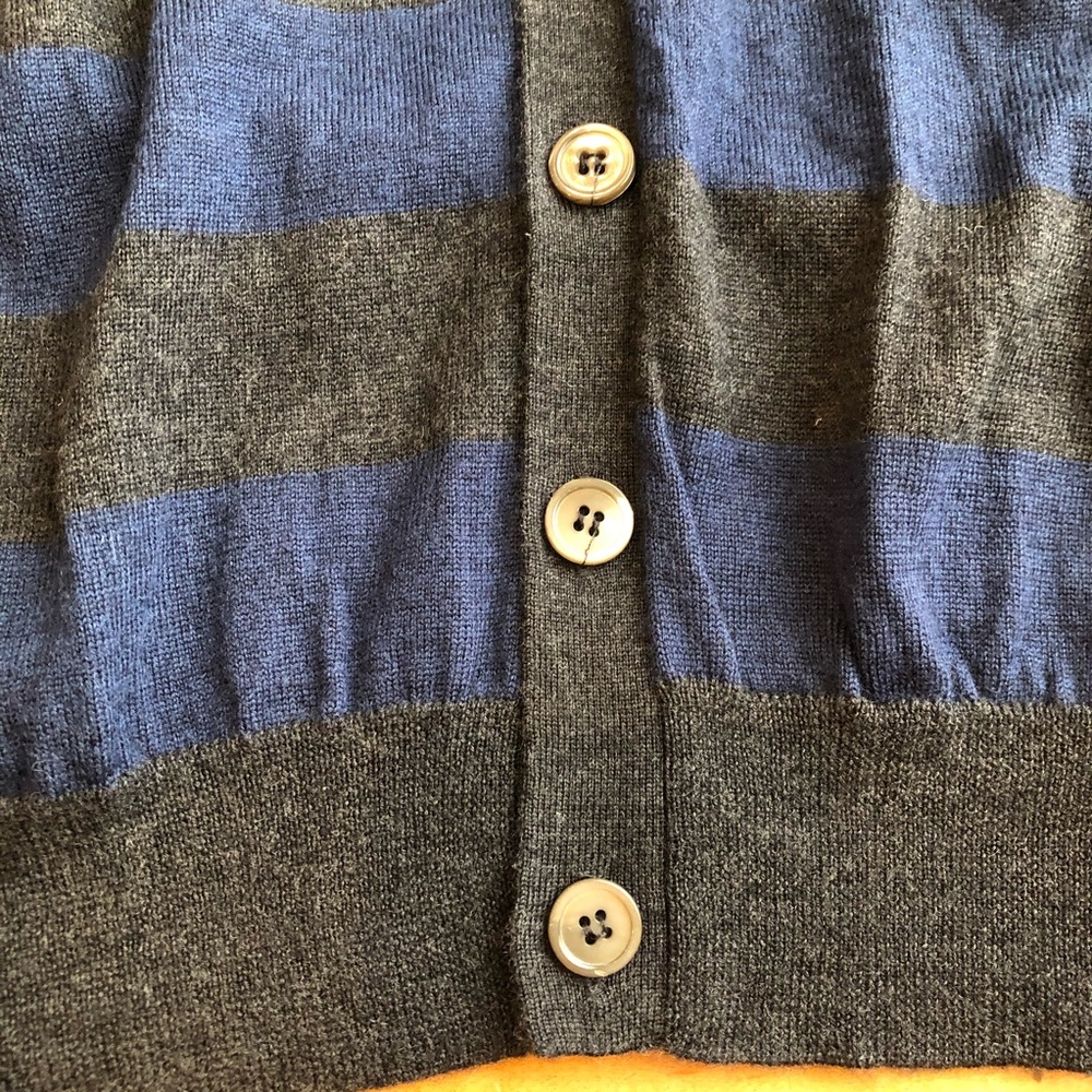 Barney’s CO-OP merino wool striped cardigan - Picture 3 of 3
